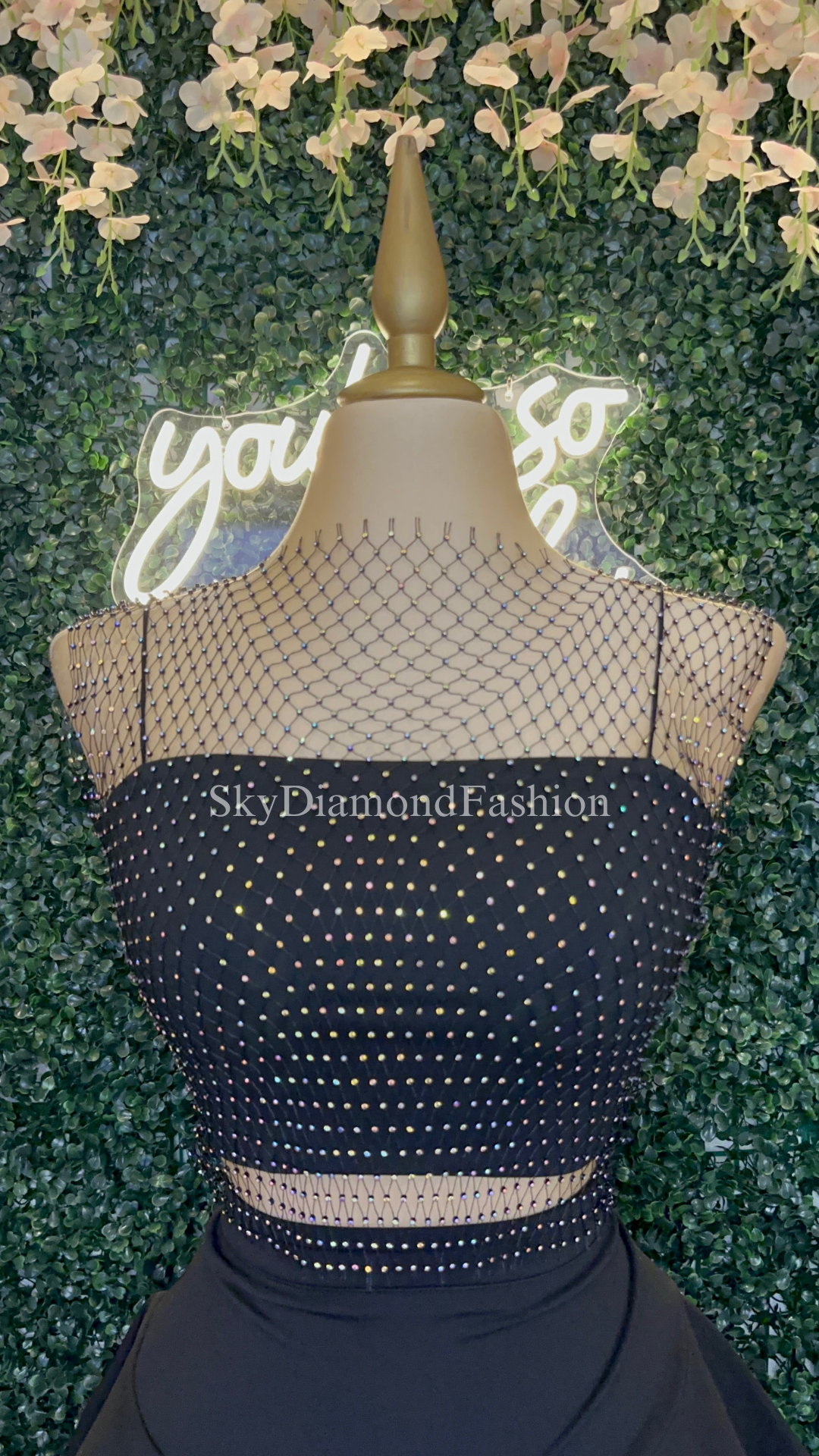 fishnet top