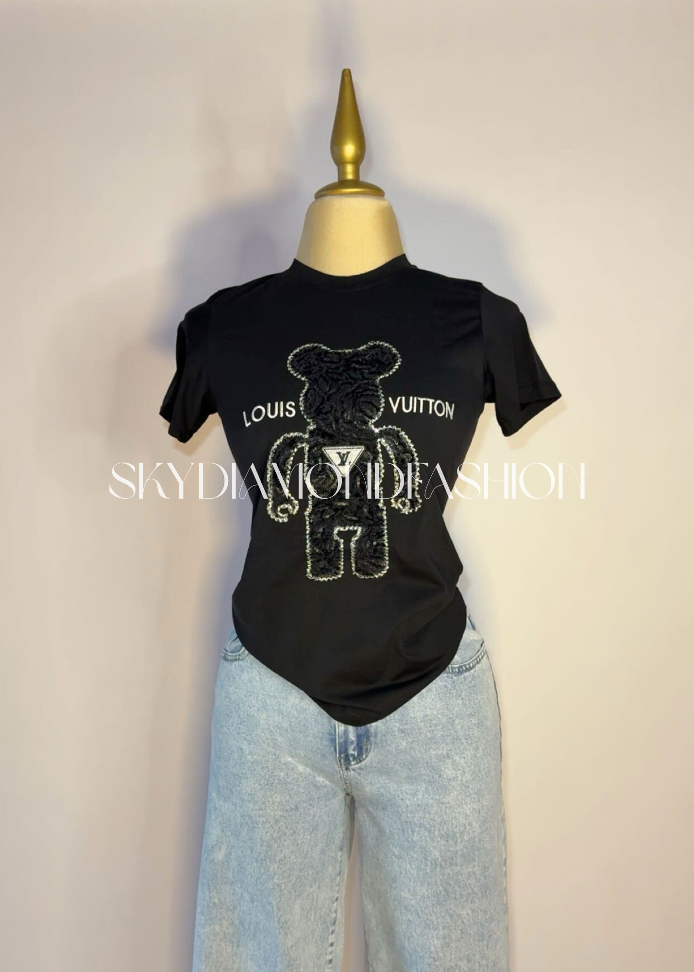 Inspired black tshirt