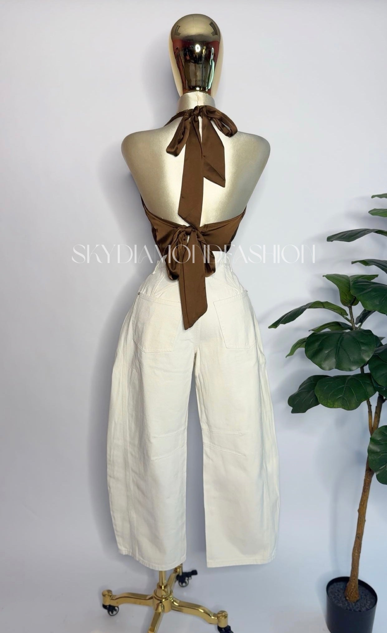 Angel barrel denim