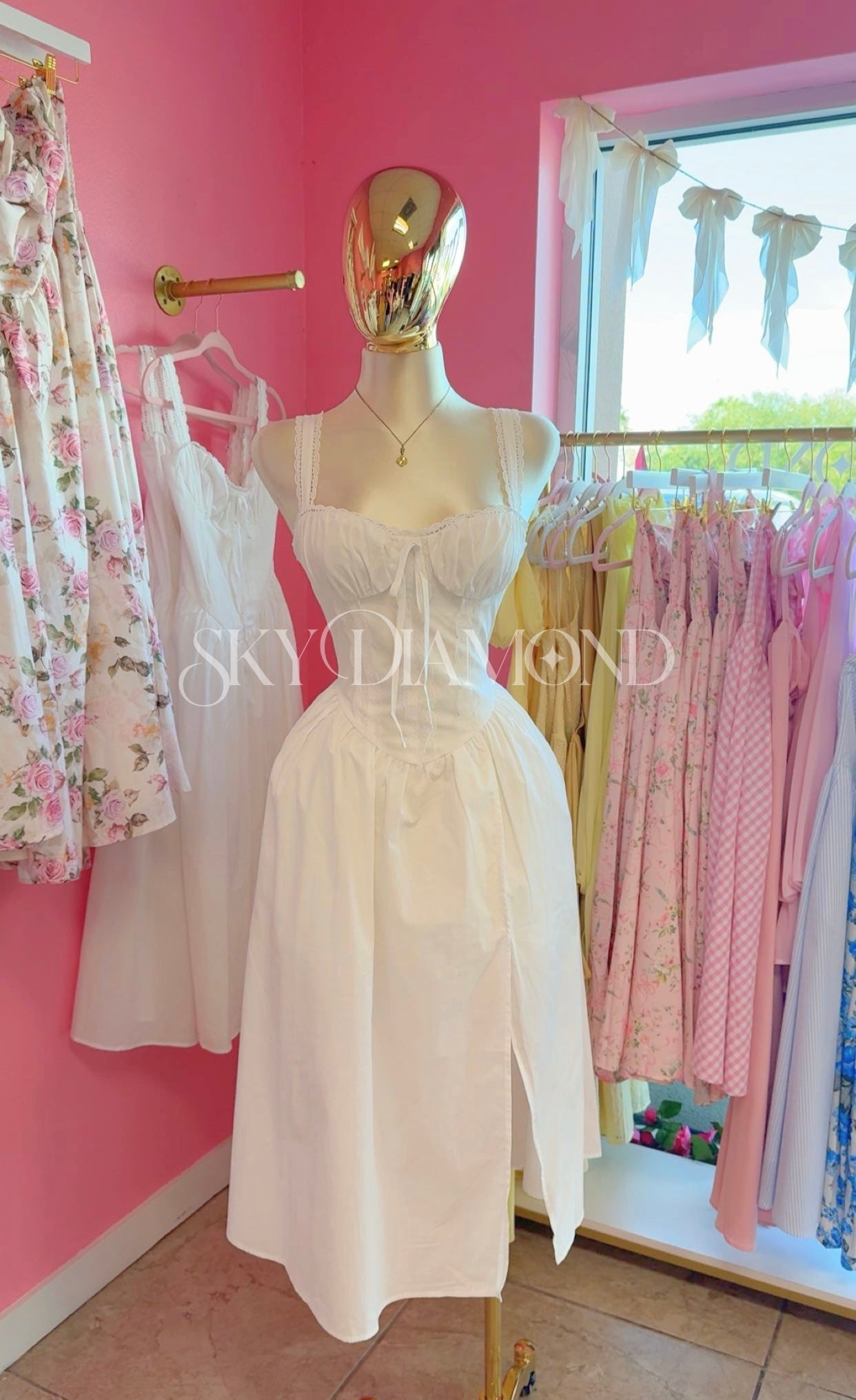 White doll muse dress