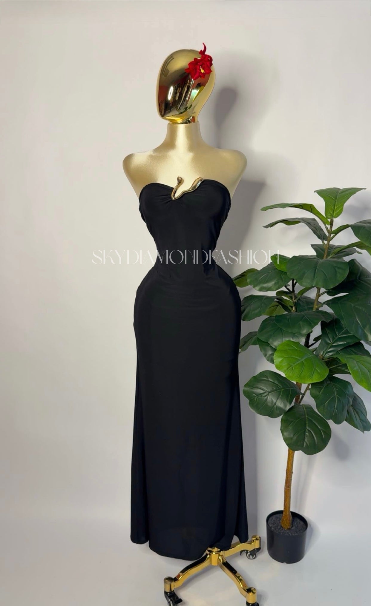 Midnight island dress