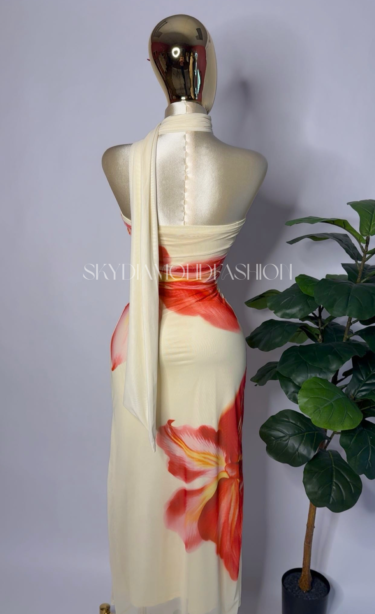 Hawaiian long maxi dress🌺
