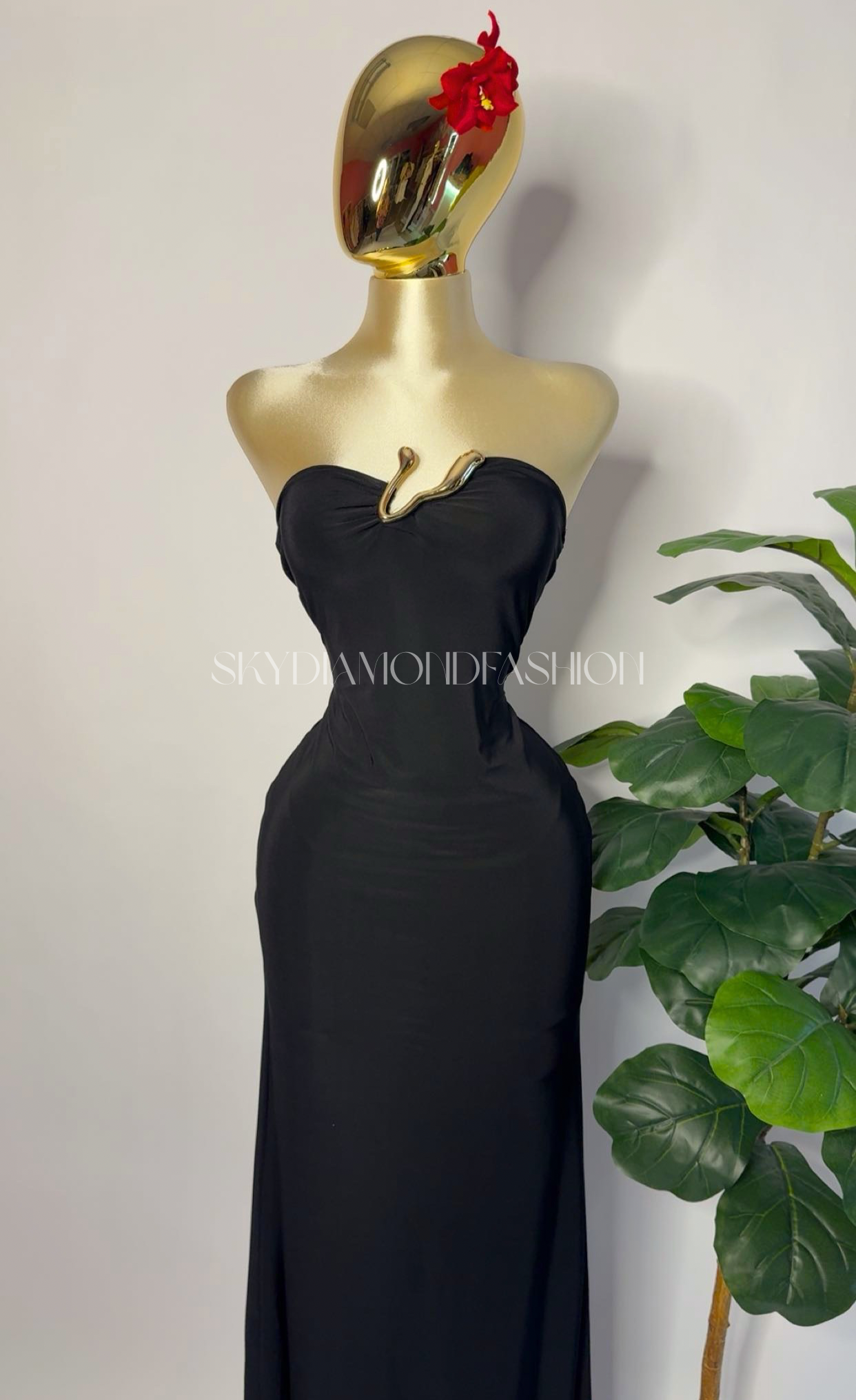 Midnight island dress