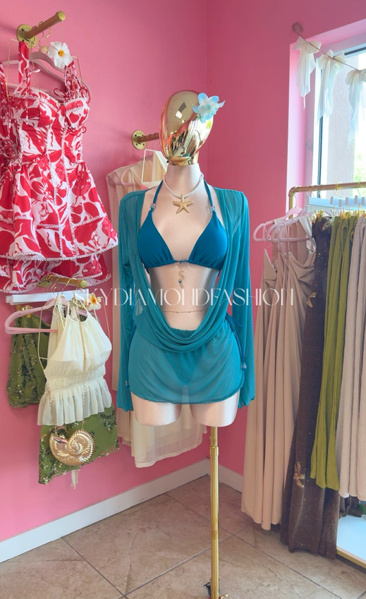 Ocean tide 3pc bikini
